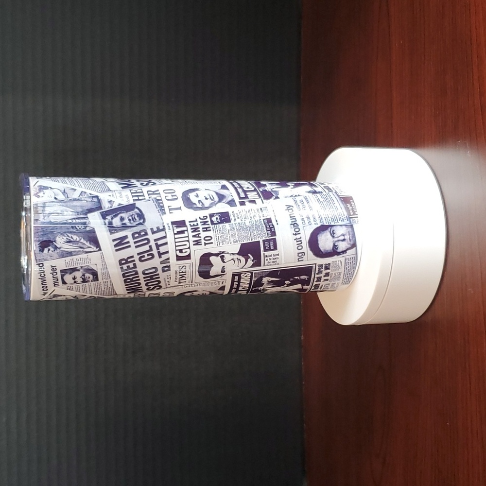 Custom 20oz Stainless Steel Tumbler - Serial Killers - No Blood